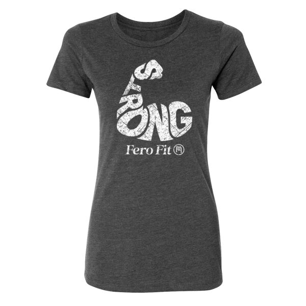 STRONG ARM - WOMEN'S FITTED T-SHIRT Thumbnail