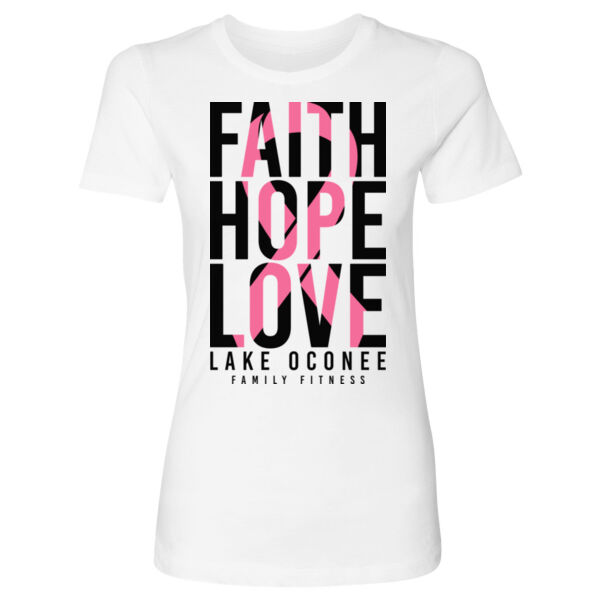 FAITH HOPE LOVE - WOMEN'S FITTED T-SHIRT Thumbnail